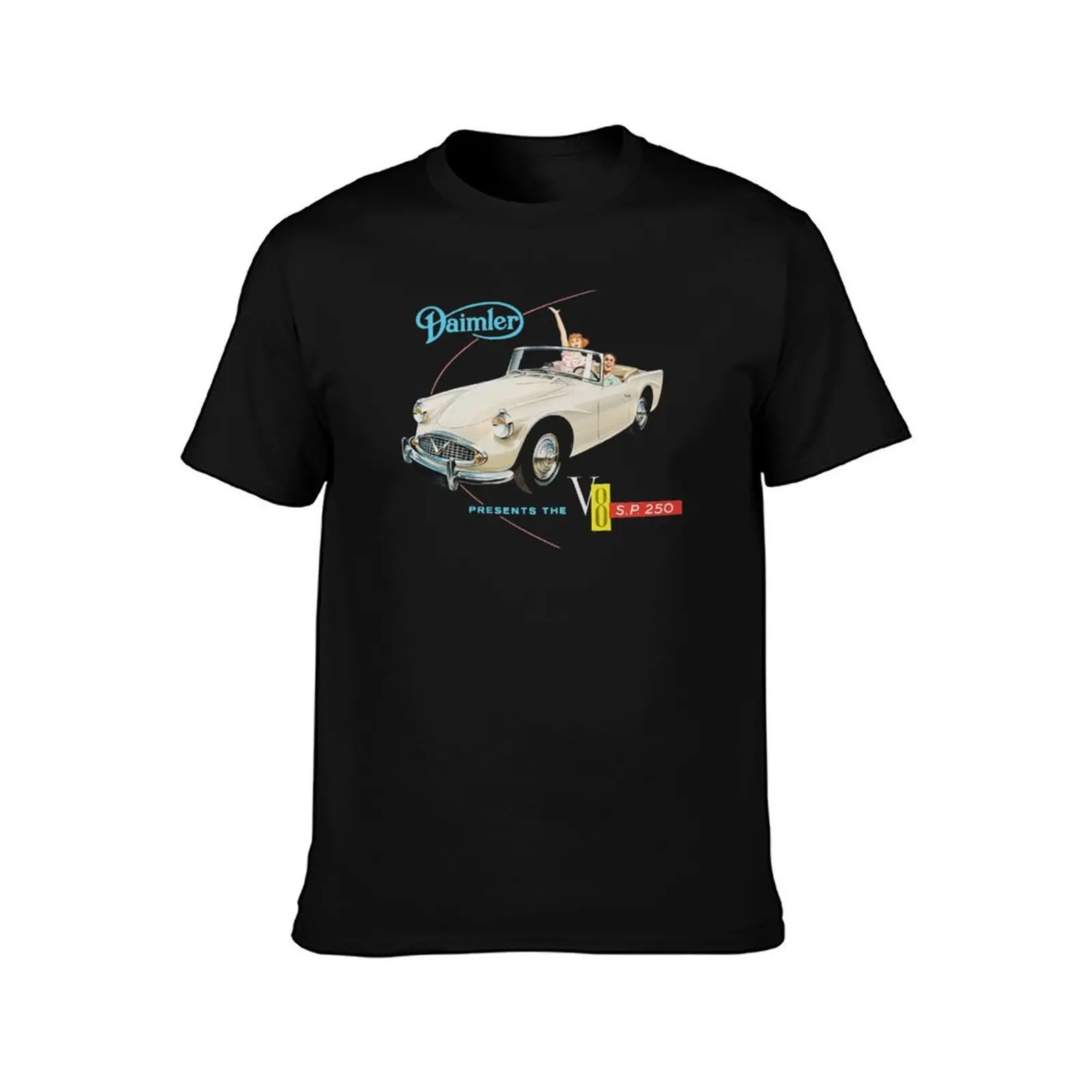 DAIMLER S P 250 V8 DART T-Shirt Christmas Casual Short Sleeve Top T-Shirt
