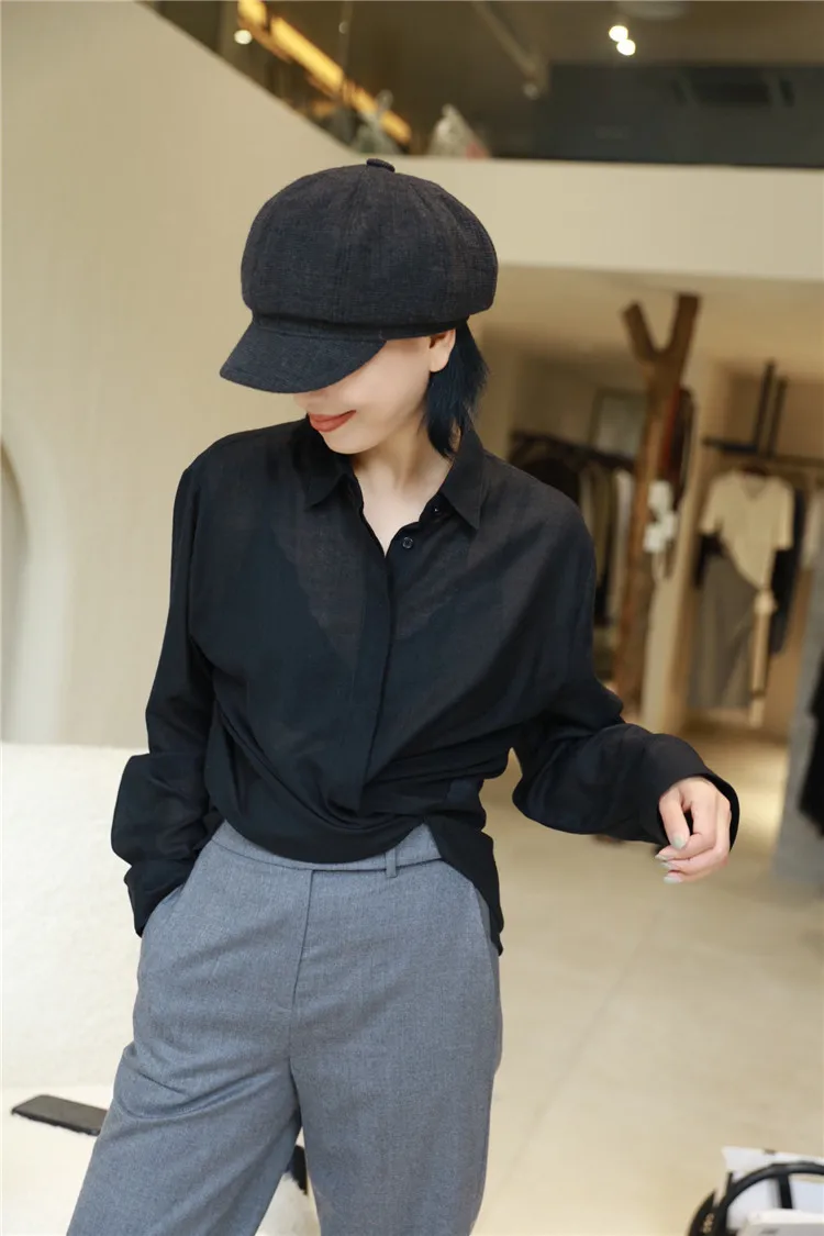 

FANNIU Ранняя осень, серия High Yarn Spun, ультратонкая шерсть, легкие свободные женские туфли irt 306, длинные свеки для поездок на работу...