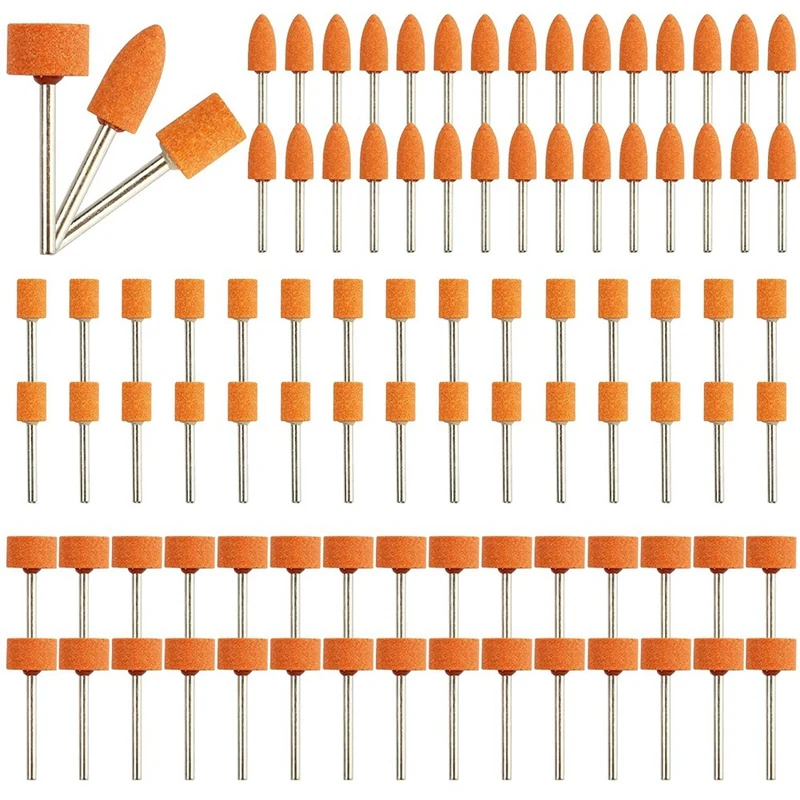 Sanding Bits For Rotary Tool, Strong Grinding Stones Bits With 1/8In Shank, Aluminum Oxide Sanding Accessories