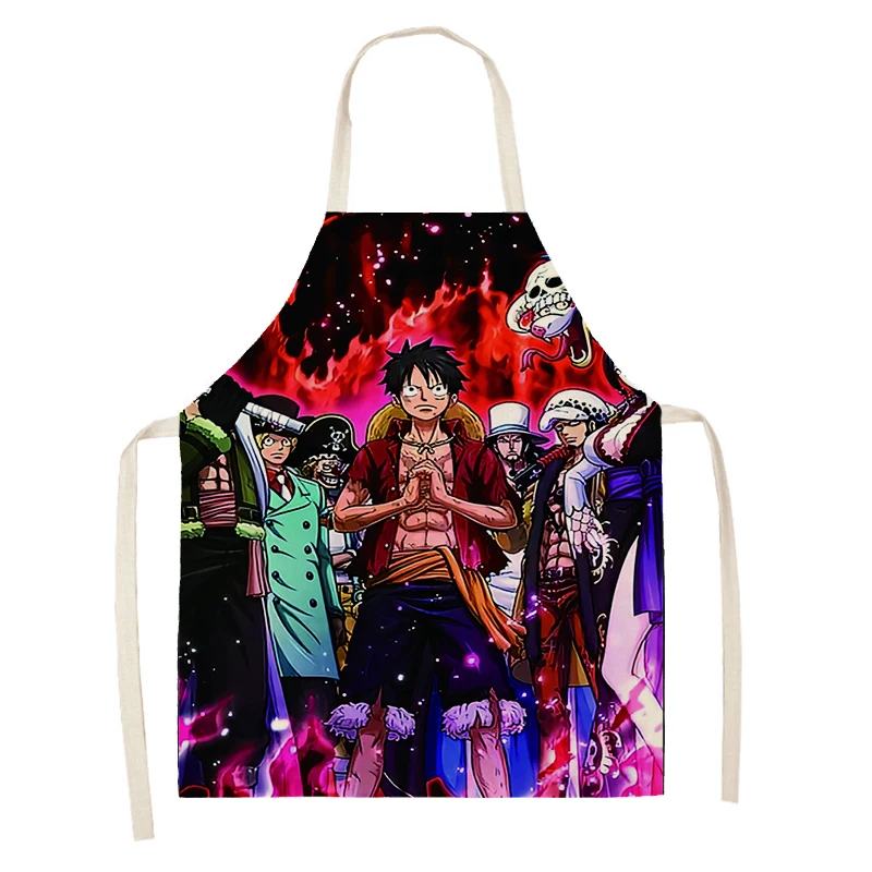 Women\'s kitchen apron Natural and Animal Styles Restaurant chef barber barman waterproof apron for menand child painting apron