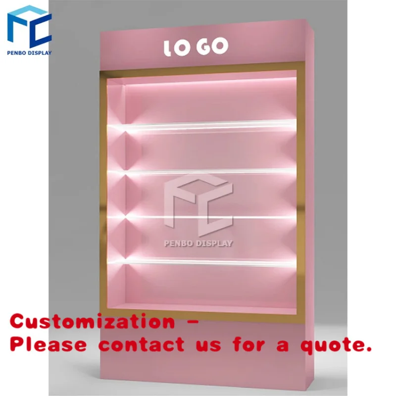 custom.Modern Shop Interior Design Glass Display Cabinet Decoration Cabinets Store Bar Furniture Design
