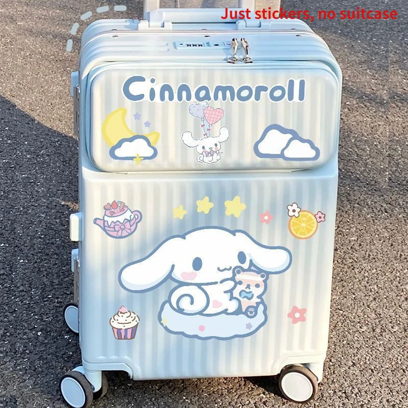 

Cartoon Sanrio suitcase sticker Kuromi Pacha dog waterproof suitcase trolley case decorative sticker waterproof