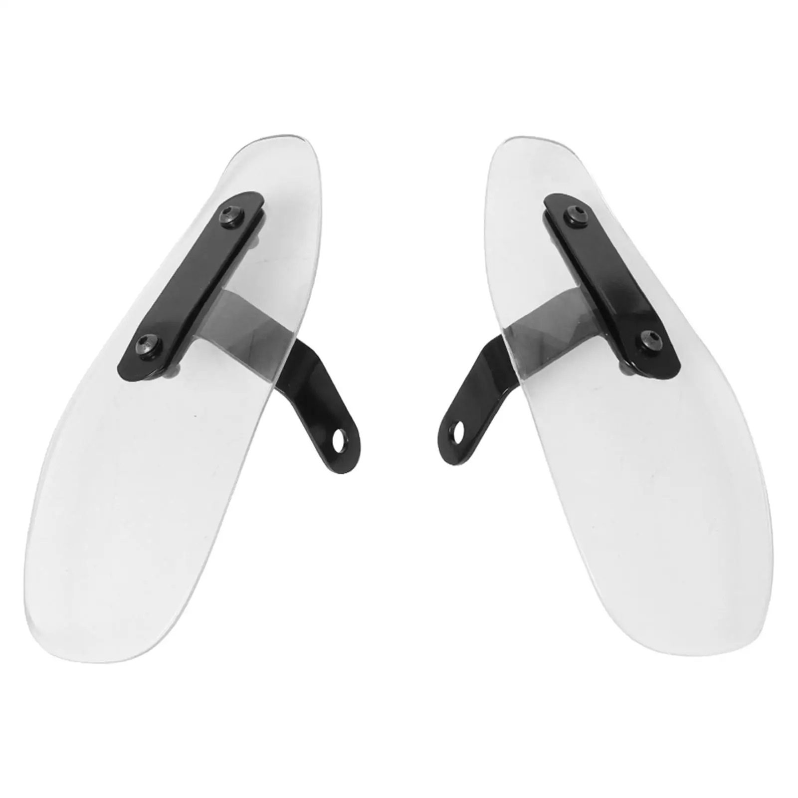 2 Pieces Motorbike Hand Guards Handlebars Ornamental Mouldings Protector Wind Deflectors Fit for Harley Sportster XL 1200 883