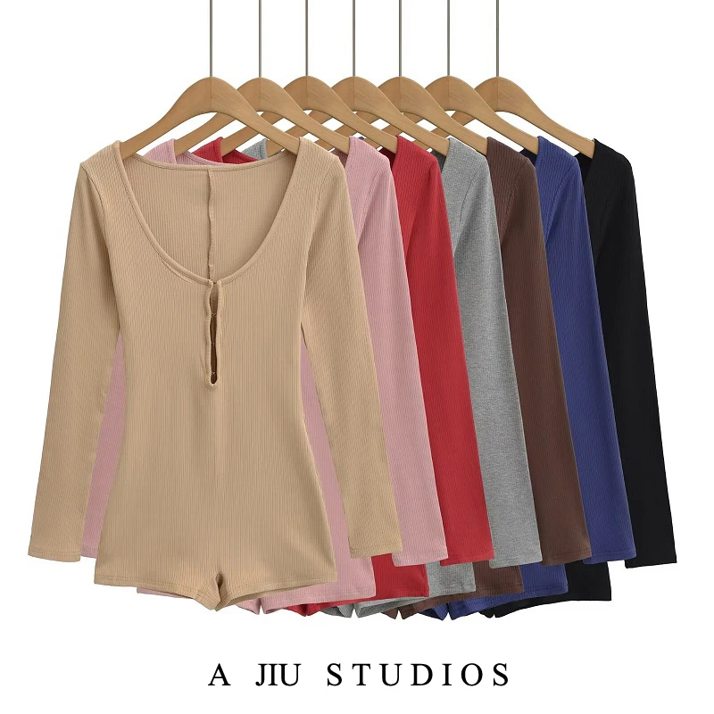 

Эластичная утягивающая длинная футболка Sve U-Ne Rer, женские брюки с высокой талией, сексуальный дизайн с вырезами для поездок на работу, Sle