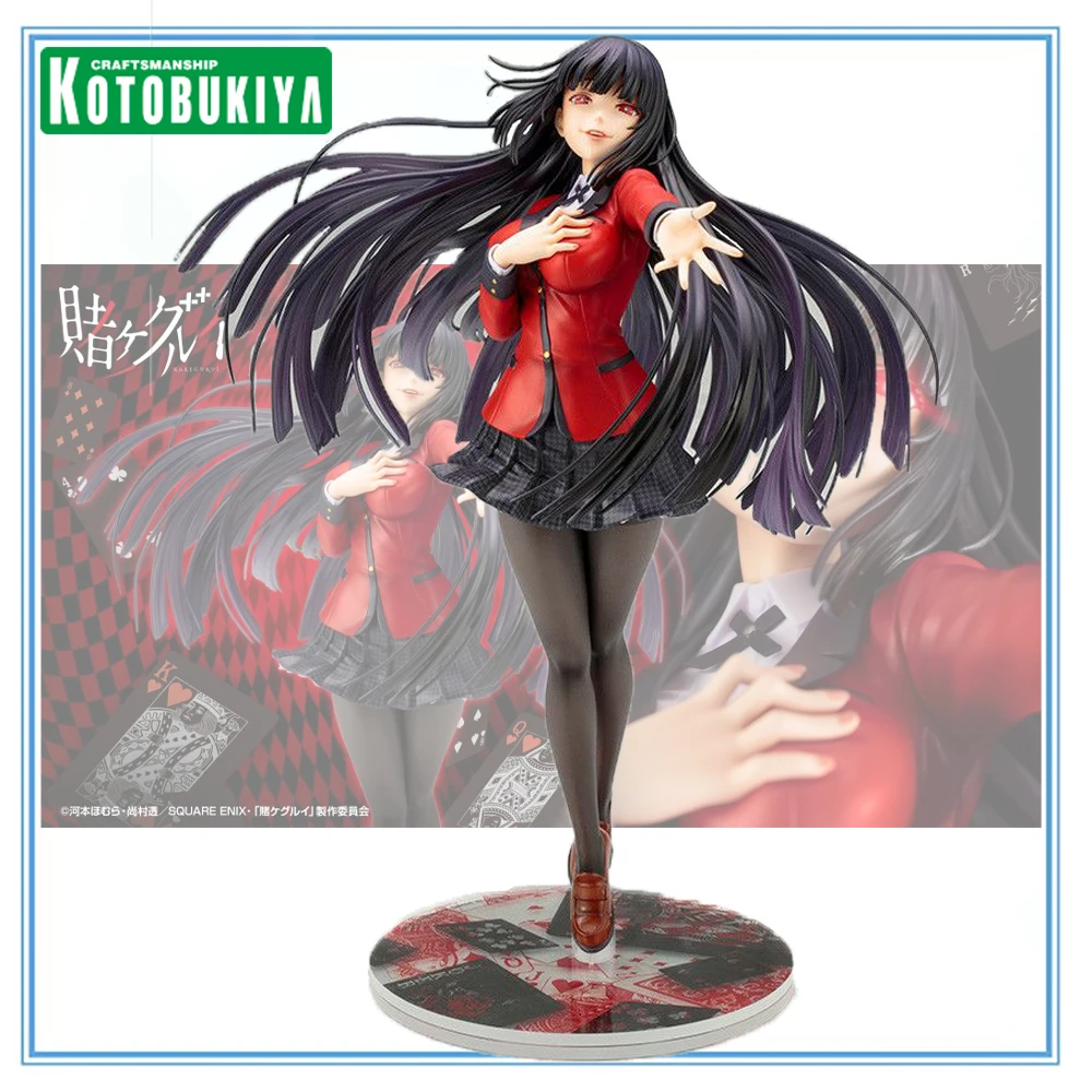 

In Stock Original Kotobukiya Prepainted ARTFX J Kakegurui Jabami Yumeko Anime Figure Garage Kit Collection Series