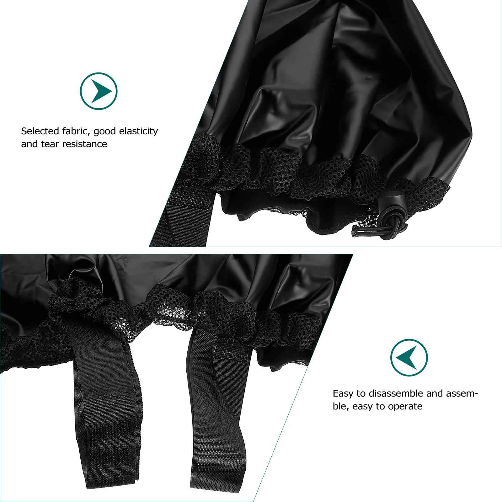 

Waterproof Cover Stretchy Rain Proof Protector For Motorcycle Rain Seat Cover Dust Uv Protection Motorcycle Accessory