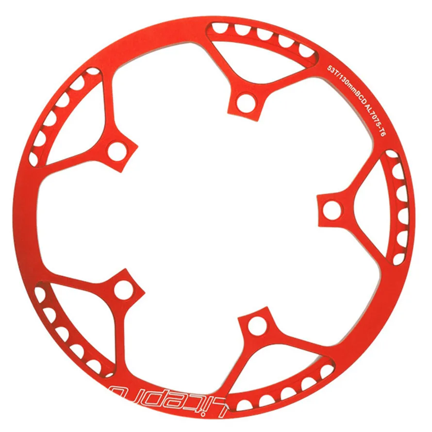 Litepro 45 47 53 56 58T po jednom chainring skládací MTB bicykl kliková BCD 130mm kolo sprocket silnice jízdní kolo slitina crankset