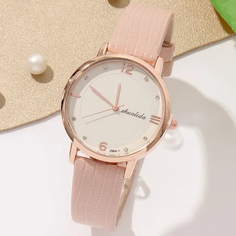 

PU Leather Women's Watches Simple Quartz Wristwatches Casual Female Watches Girls Ladies Watch Gift Clock Relojes De Mujeres 시계