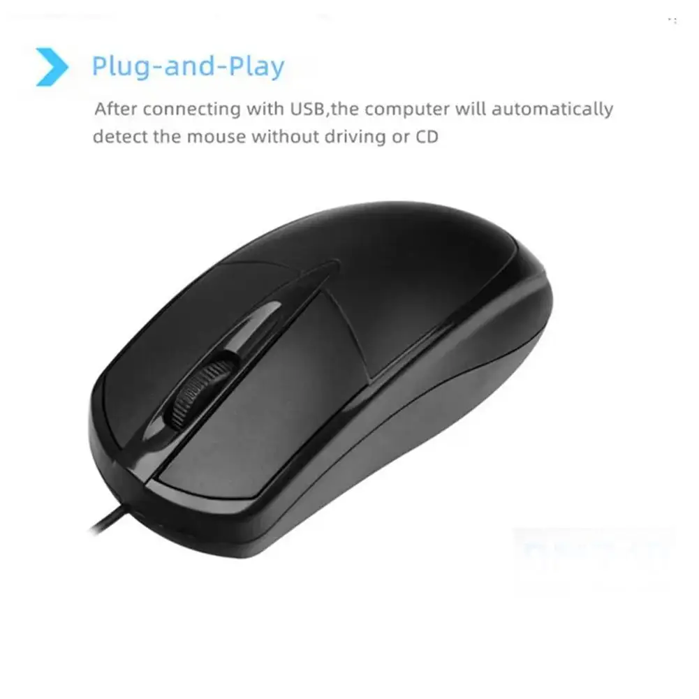 USB Wired Mute Mouse Optical 1200 DPI Gaming Mice For Laptop Notebook PC Desktop Computer For Macbook Ultra Thin C4P1