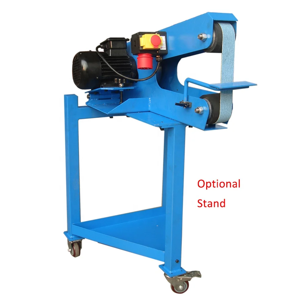 S-150 Metal Belt Grinder, Double Speed Grinding Machine