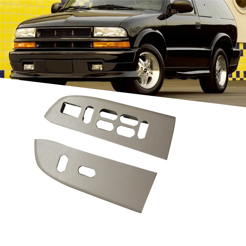 

Отличный-1 пара автомобильных оконных замков, панель переключателя подъема, накладка для Ford Expedition 2003-2006 2L1Z-14524-AAB 6L1Z-14525-BB 6L1Z1452