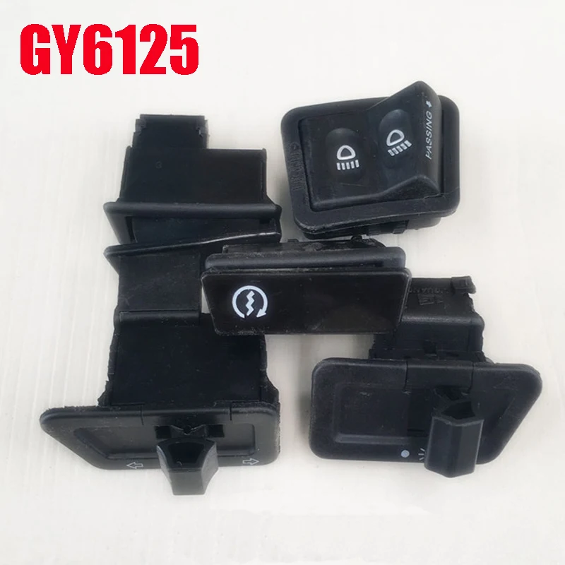 

Motorcycle Signal Switch/Horn/Starter/Turning Light High Beam Button for Honda Kymco Dayun for GY650 GY6125 DIO50 JOG50 ZY100