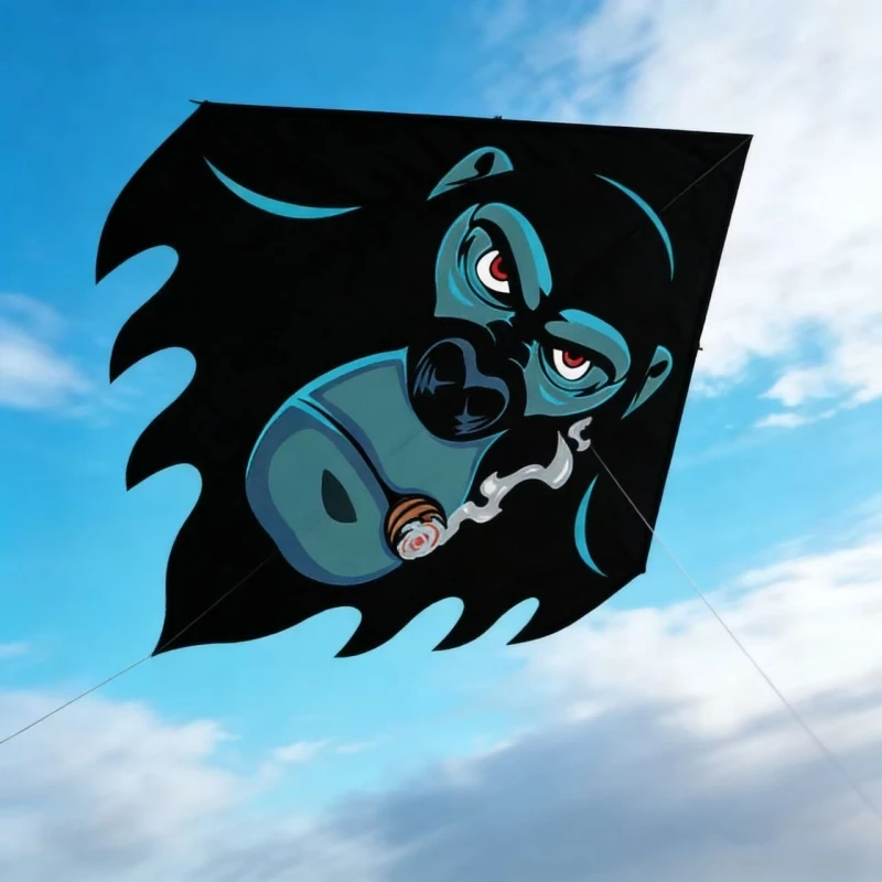 2m Gorilla vlieger buitenspeelgoed voor kinderen vliegers sport speelgoed volwassenen vliegers wiel professionele windvliegers fabriek ikite weer