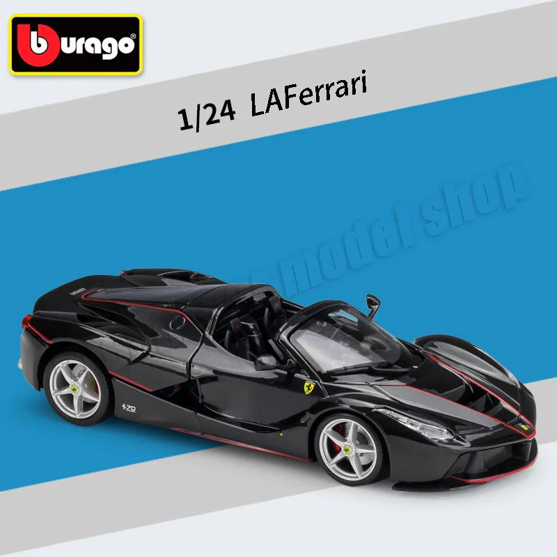 Bburago 1:24 Ferrari Enzo 488 GTB Monza SP1 SF90 modèle de voiture Collection voitures miniatures moulées sous pression modèle jouet voiture cadeaux en gros