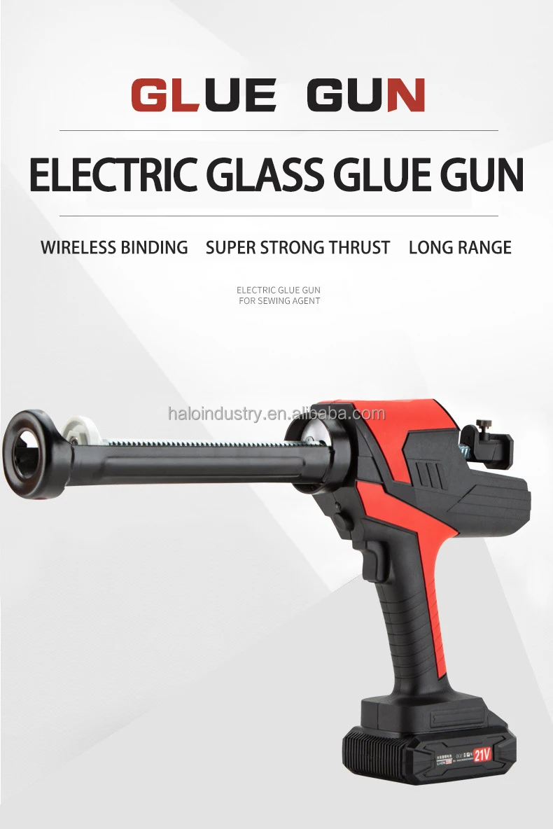 Professional Electric Cordless Caulking Glass Glue Guns Sealing Glue Guns Sealant DIY Power Tools Li-ion Battery