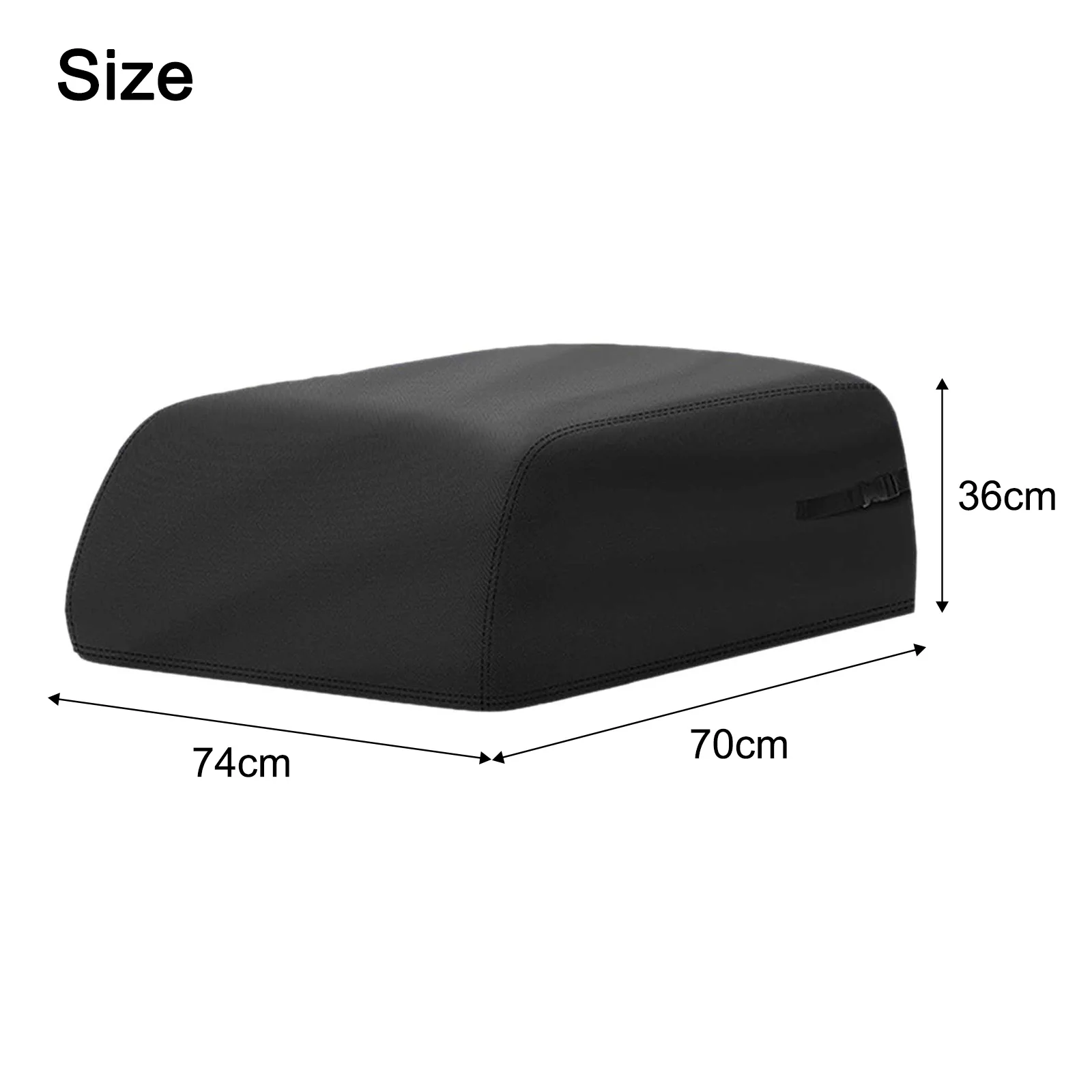 

74*70*36cm Air Conditioner Cover Outdoor Air Conditioner Adjustable Buckles Secured Fit User-Friendly Installation