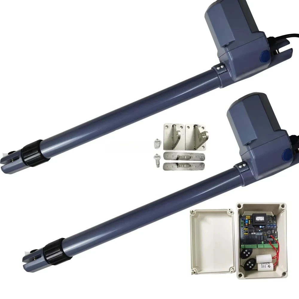 Chisung AC/DC Motor CSSGO-10 Stability Electric Smart Automatic Operator Motor Swing Gate Opener 500kg*2 Dual Arms