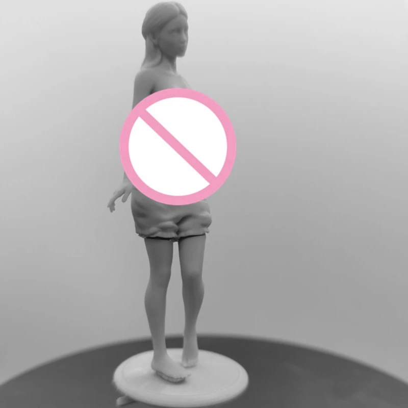 Figura de resina de chica japonesa, Kit de modelos ensamblados de 75mm a escala 1/24, Diorama sin montar, figuritas sin pintar, juguetes de Hobby