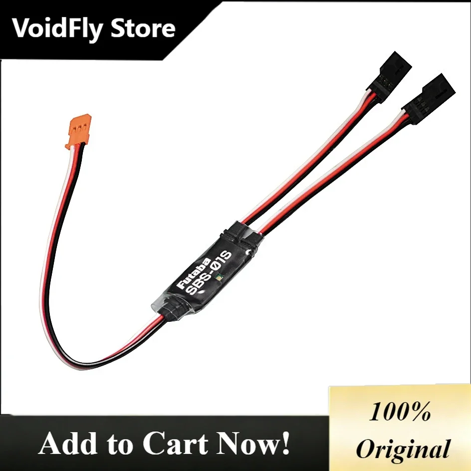 VoidFly FUTABA SBS-01S Servo Sensor Monitors Servo Working Data and Status Alarm
