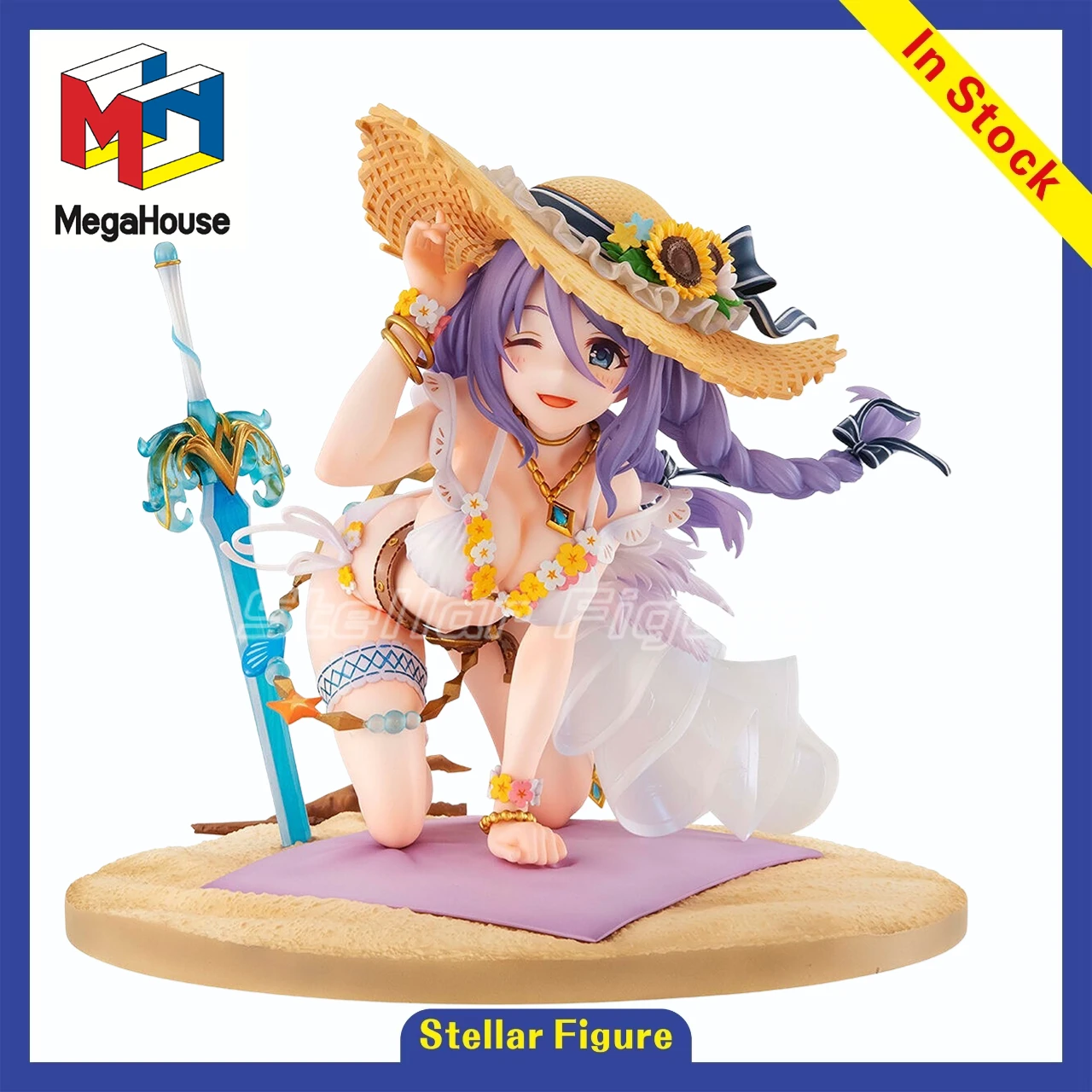 

【SF】В наличии: Коллекционная фигурка MegaHouse Lucrea Princess Connect Re:Dive Хосино Шизуру, масштаб 1/7, модель для подарка
