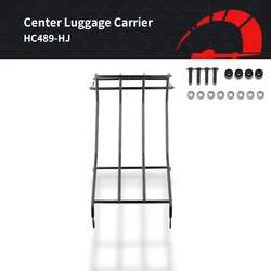 FIT For Super Cub C125 2019-2025 Mid Seat Luggage Rack Support Shelf Mid-Shelf Tail Rack Top Box Case Suitcase Bracket