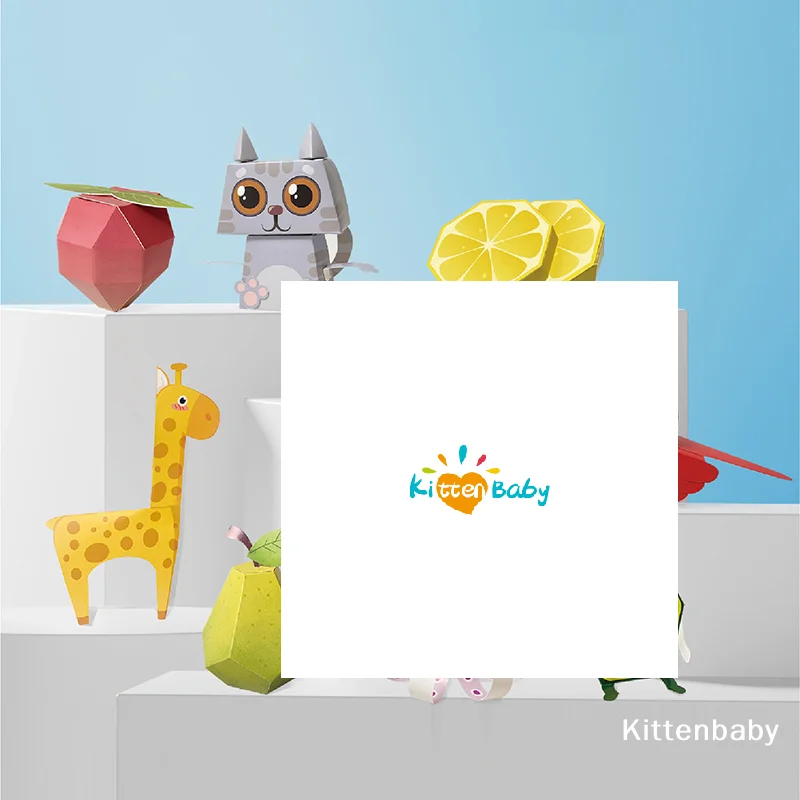 

3D книга оригами ручной работы, забавный набор для рукоделия из бумаги оригами «сделай сам», легкие 3D бумажные модели ручной работы для домашнего декора, фигурка животного, подарок