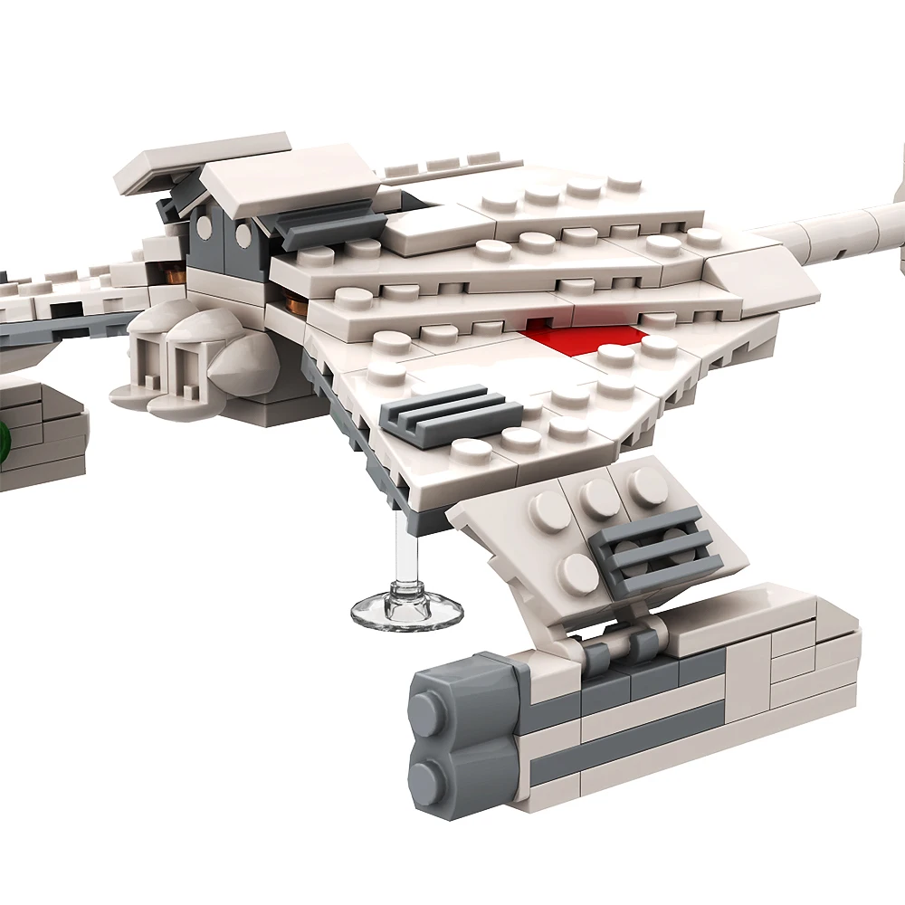 Gobricks Space ดาว Klingons D7 การต่อสู้ Cruisered Building Block ชุด Treked Akira Class Bird of Prey ยานอวกาศอิฐของเล่นของขวัญ