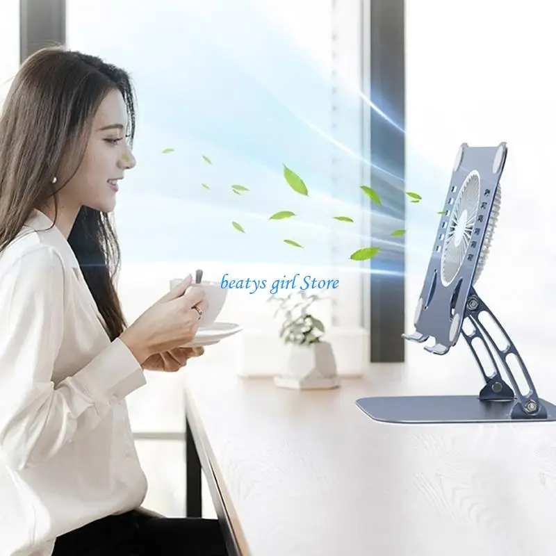 C7AB T628 Gaming Laptop Cooler Stand for w Large Air Fan Cooling Bracket Notebook Coo