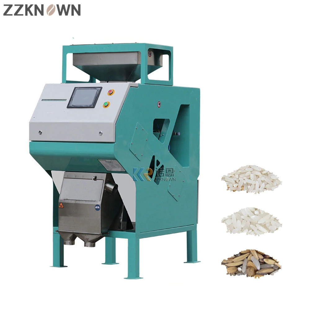 Grain Rice Grain Automatic Color Sorting Machinery Factory Price Plastic CCD Camera Color Sorter