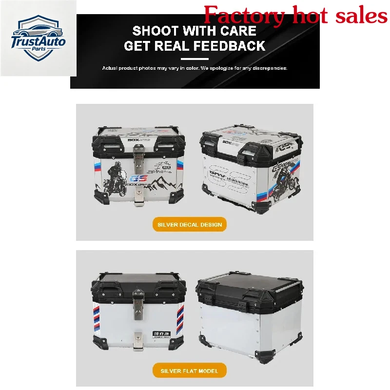 TrustAuto Parts Store Is Having A Sale Aluminum Alloy Lage 4L Sticker Bulk Purchase Of Motorcycle Trunk Hot Selling