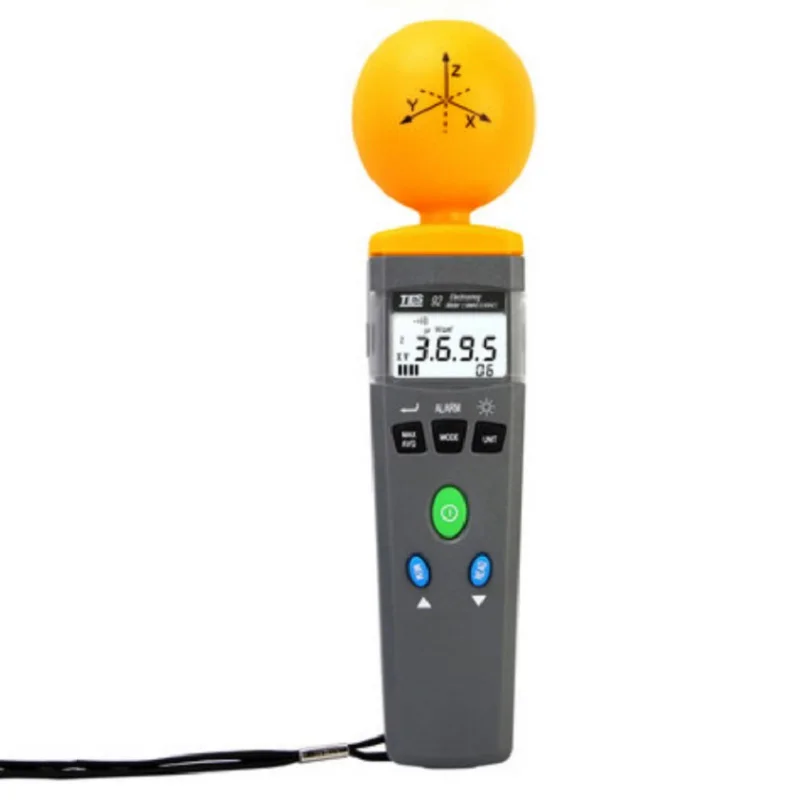 TES-92 TES92  EMF Meter Triaxial Data Logger The Electromagnetic Radiation Detector