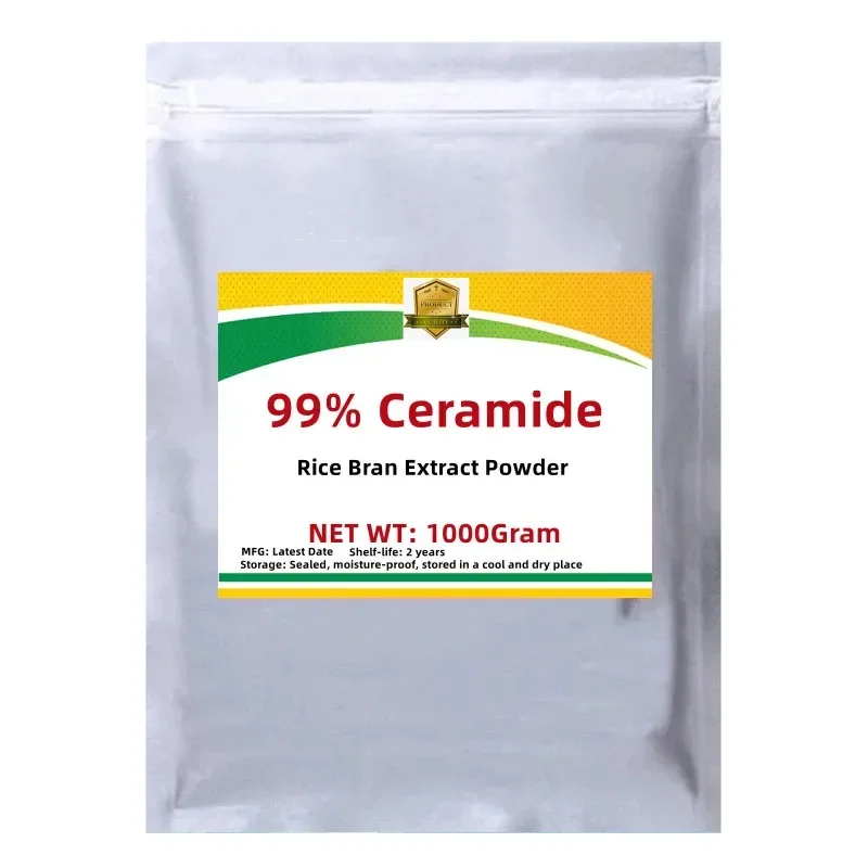 50g-1000g High Quality 99% Ceramide,Skin Whitening ,Maintain Skin Barrier,Moisturize,Anti-Aging,Wrinkle Removing, Free Shipping