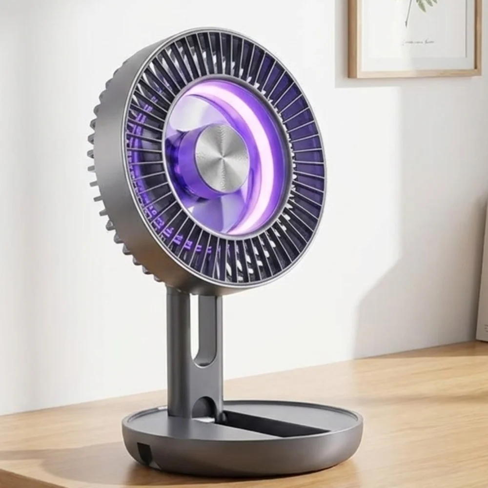 Foldable High-Speed Turbos Air Conditioning Usb Rechargeable Portable Air Conditioner New Floating Cooling Tools Desk Fan Home