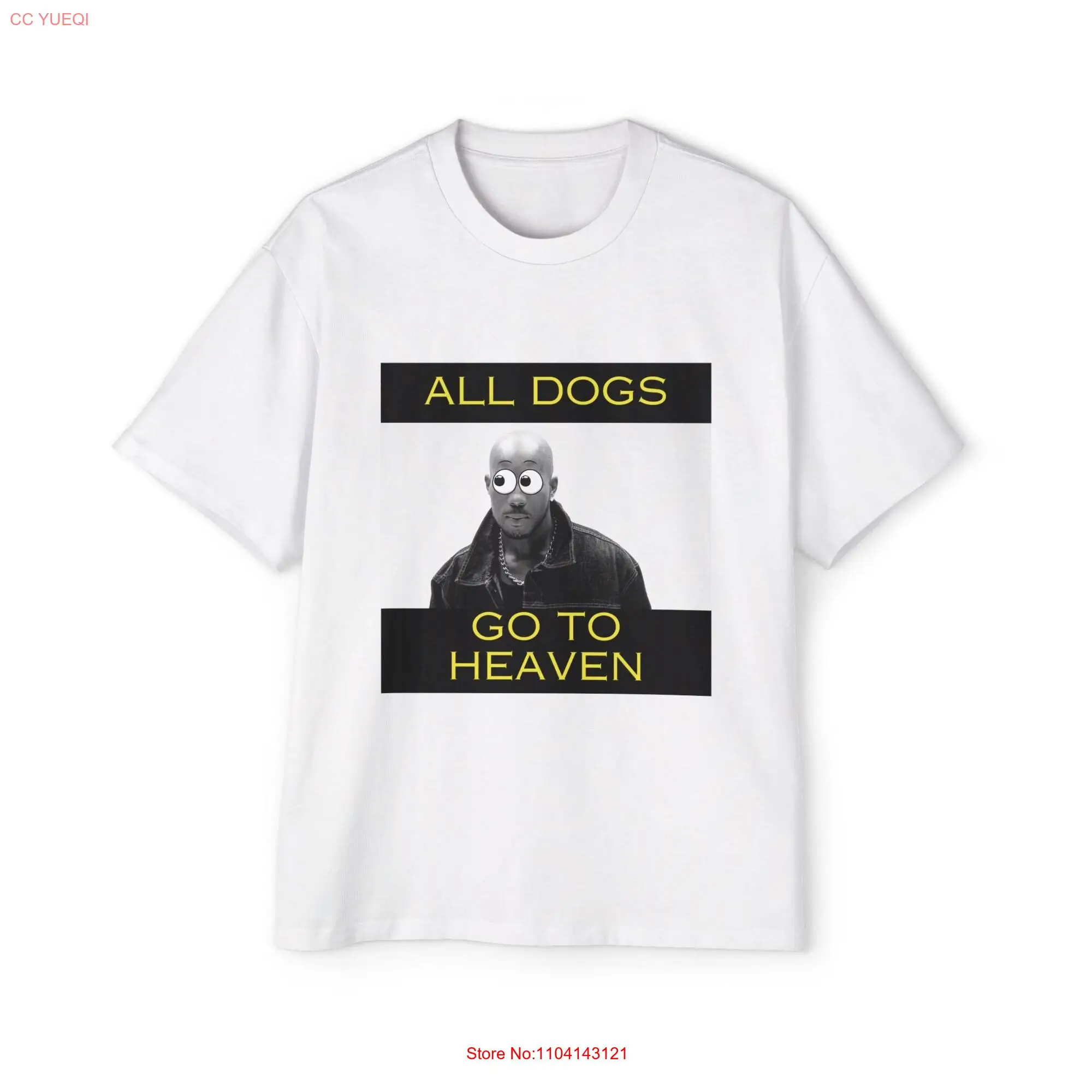 All Dogs Go To Heaven T shirt long or short sleeves