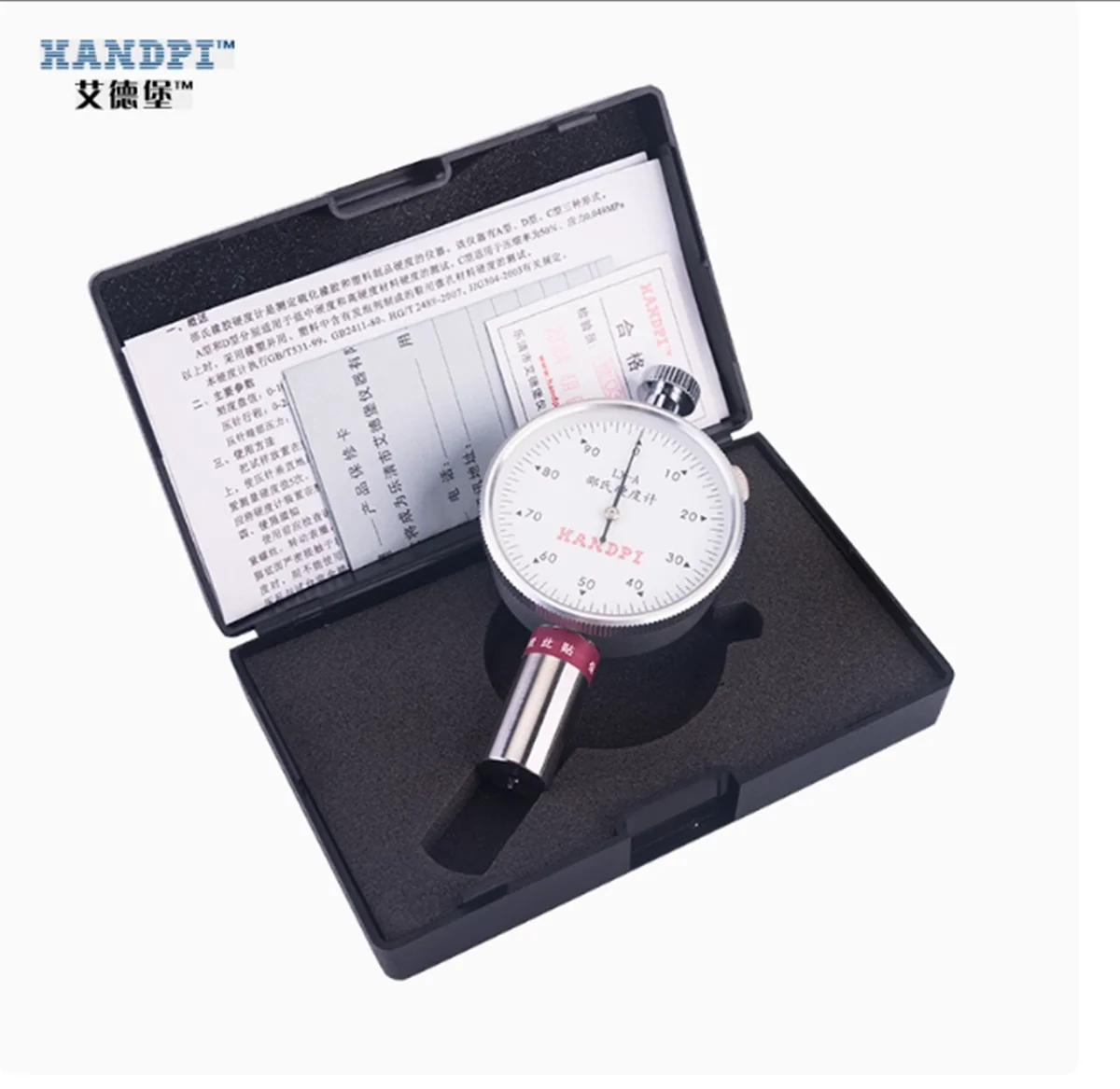 HANDPI LX-A / LX-C / LX-D rubber hardometer Shaw hardness tester for foam, leather, sponge etc.