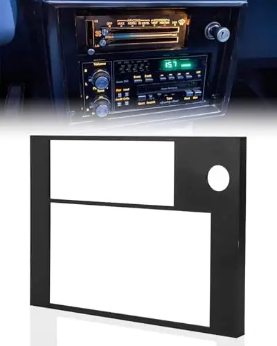 

Oldsmobile Cutlass Double Din Radio Dash Bezel 1978-1988 - 3D Printed PLA Trim for 7" Screen