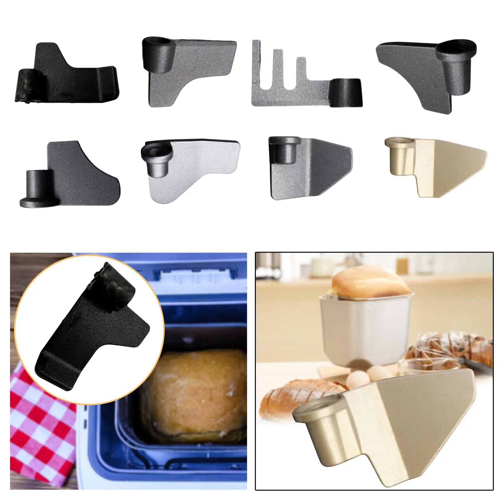 Bread Maker Machine Paddle Replacement Mixing Paddle Kneading Blade Paddle Universal Bread Maker Blade for Bread Maker Kneading