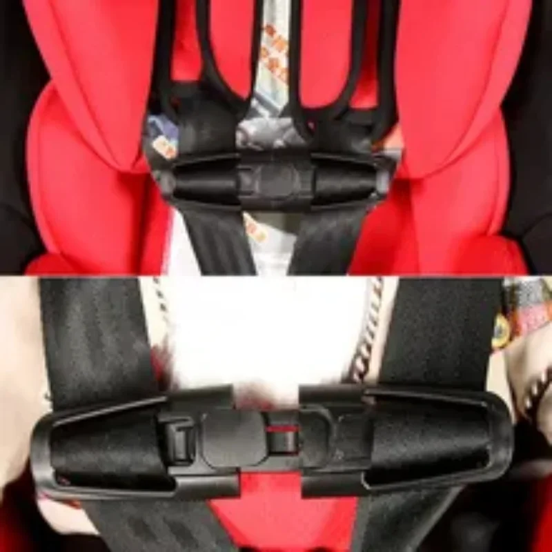 Baby Safe Lock Automobile Children Clip Buckle Latch Safety Seats Chair Straps Belt Harness Knots