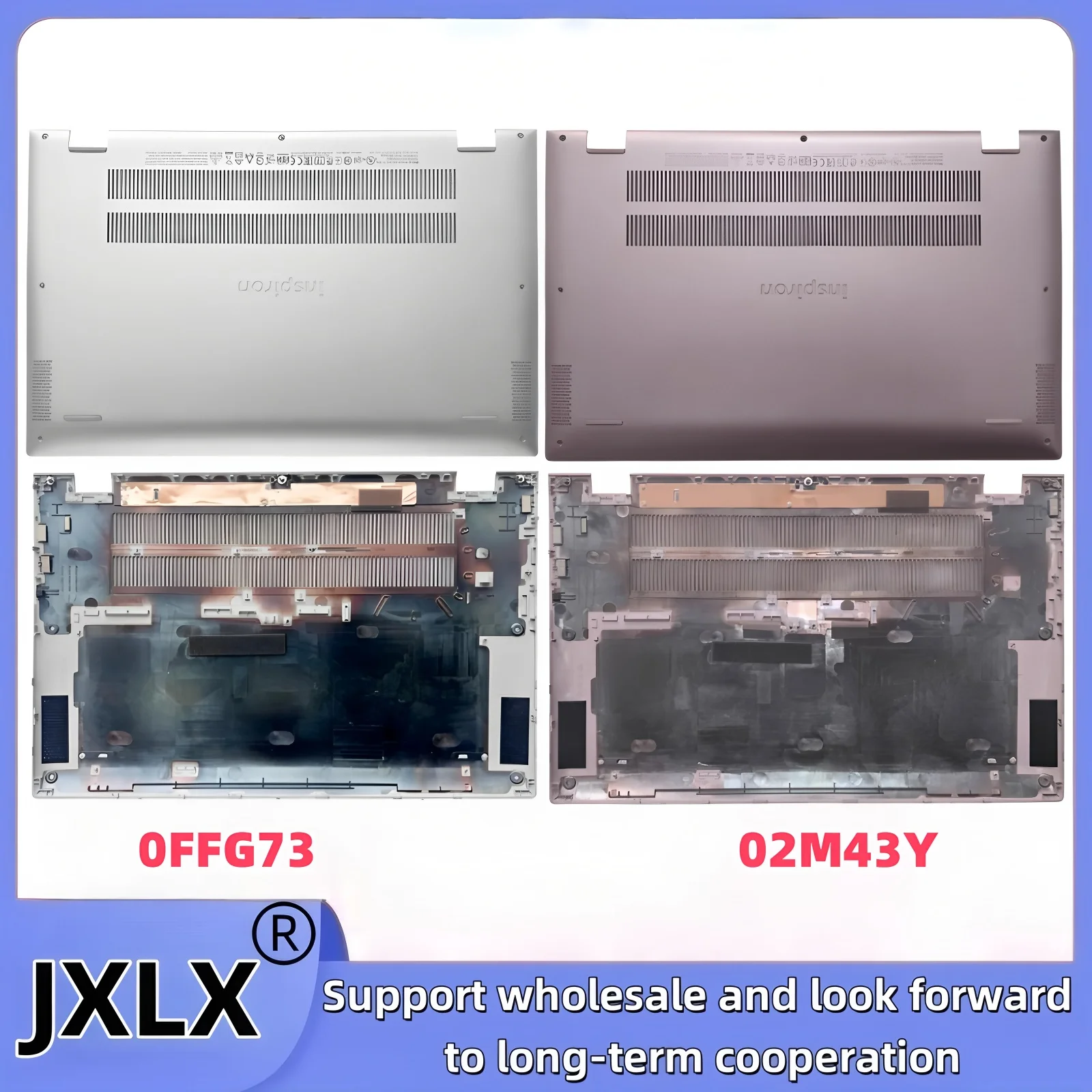 JXLX® Laptop Bottom Base Cover for Inspiron 5300 5301 0FFG73 02M43Y Shell Accessory New Compatible with Dell