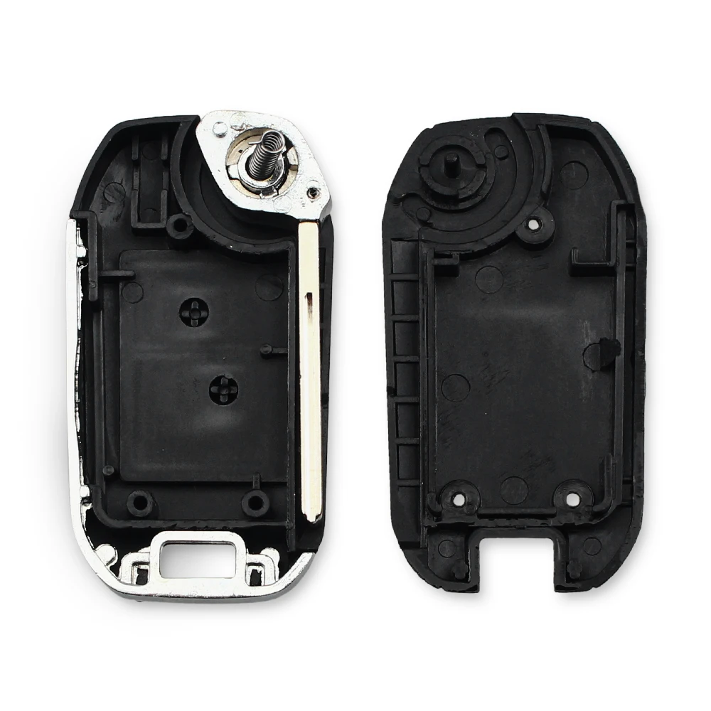 KEYYOU per Peugeot 307 107 207 407 Citroen C1 C2 C3 C4 C5 modificato telecomando portachiavi Shell Case 2 pulsanti