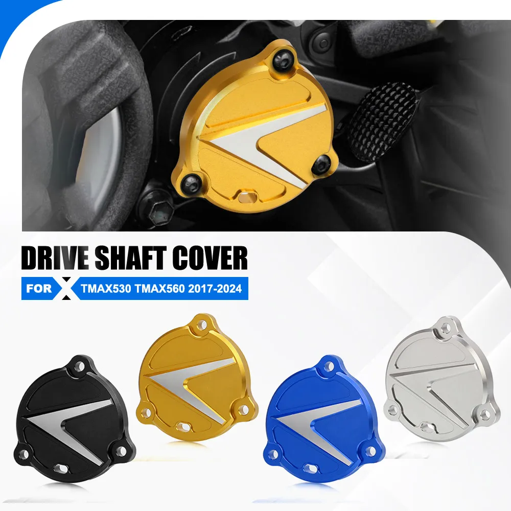 

For YAMAHA TMAX530 TMAX560 2017-2024 Motorcycle Engine Protective Side Cover Frame Hole Cover Drive Shaft Cover T-MAX 560 530