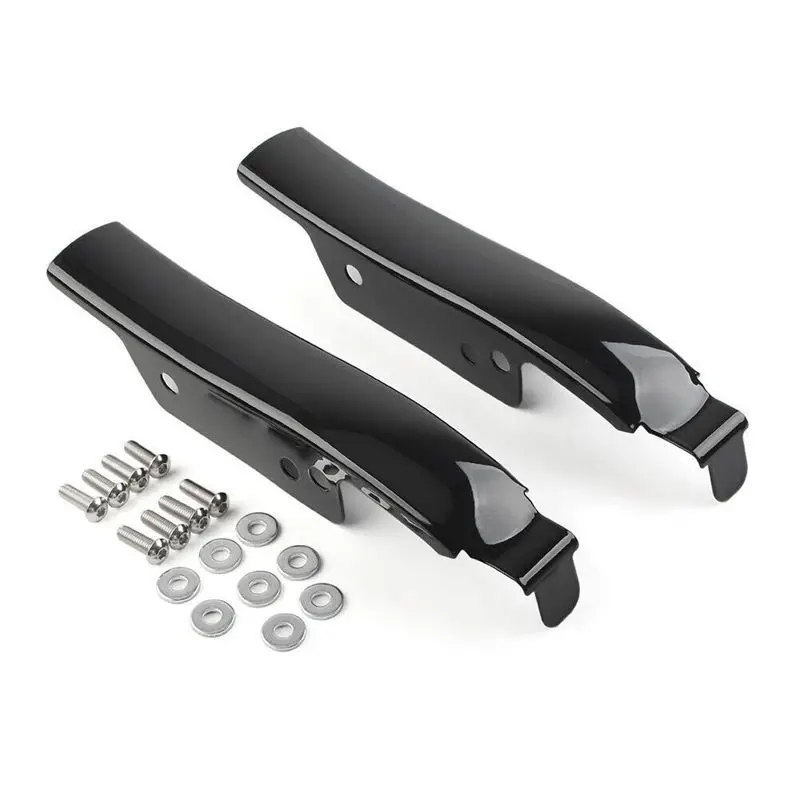 Professional 1Pair Rear Fender Bracket For Touring Road King Electra Glide FLHT FLHR FLTR 1993-2008 Saddlebag Filler Pane