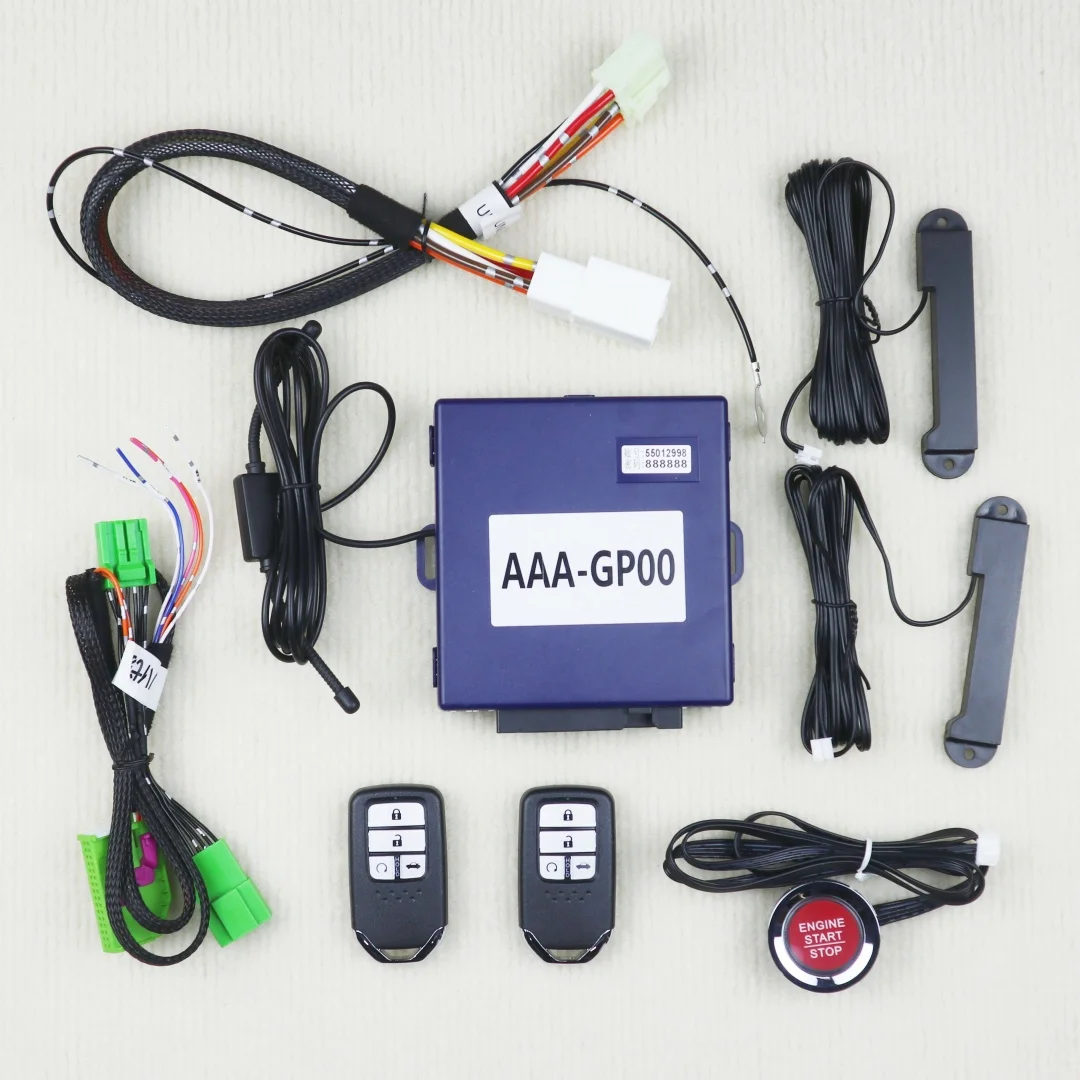 

Add Push Button Start Stop For Old Honda Acura MDX CIVIC FIT CITY CRV Car Alarm Remote Key Control PKE Keyless Go System