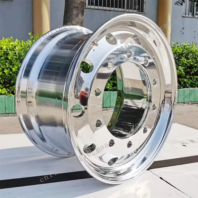 

New 10 Hole 22.5 Aluminum Alloy Truck Wheel Rim 17.5 Suitable for 8r17.5 12r22.5 Tires