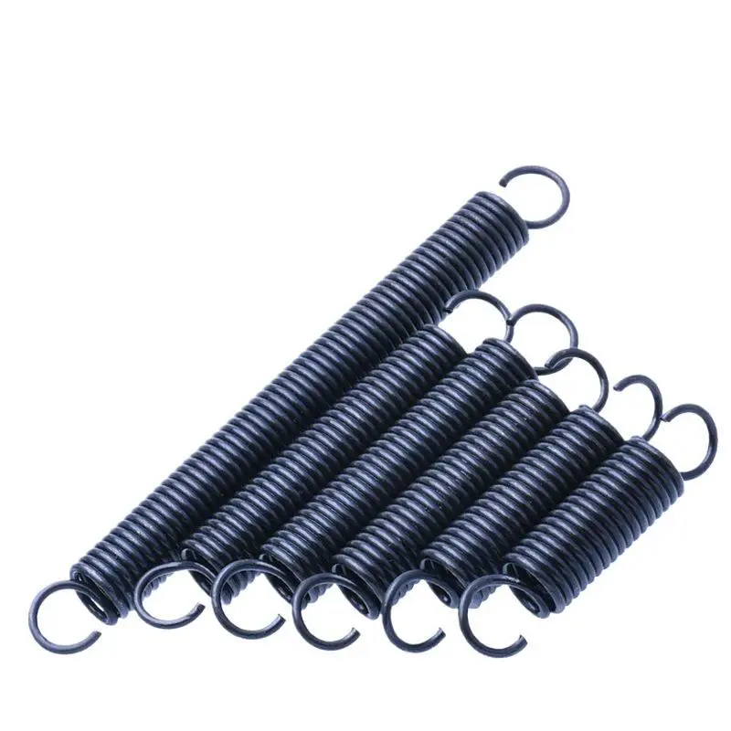 2.0mm Wire Diameter 65Mn Open S-hook Manganese Steel Tension Spring, High-strength Spring, Return Spring, Customizable 2PCS