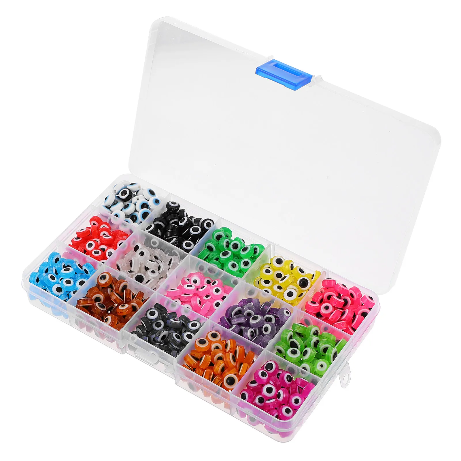 Colorful Resin Eye Beads for DIY Jewelry Making Craft Supplies Necklace Bracelet Pendant Home Decor Hands on Learning