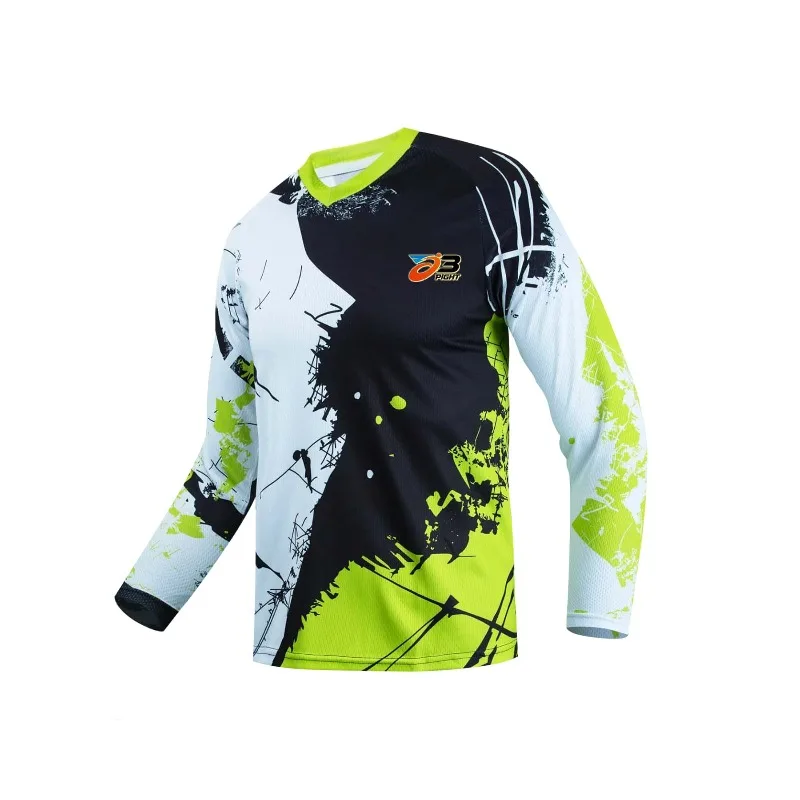 

Мужская велосипедная майка 2026, спортивная футболка для горного велосипеда с длинным рукавом, свободная велофутболка для активного отдыха