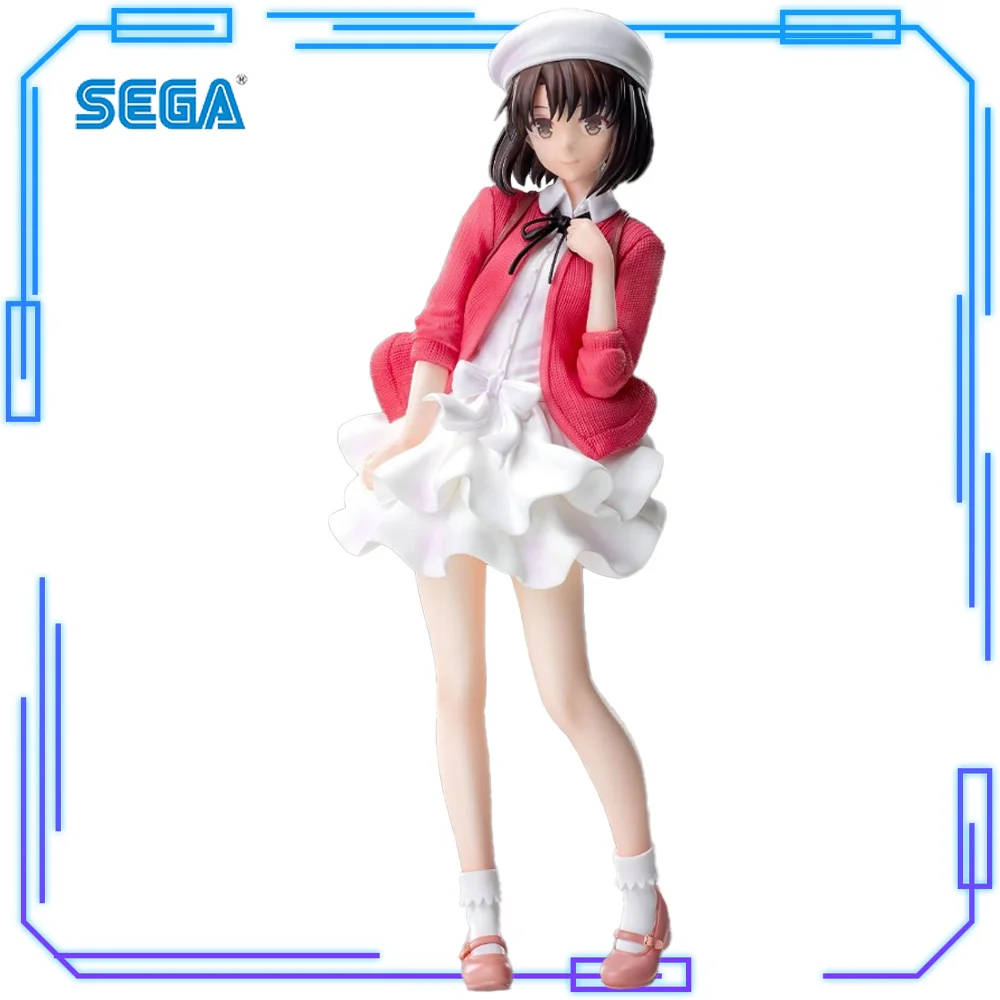 

В наличии SEGA Original Genuine Anime Saenai Heroine No Sodatekata Fine Kato Megumi Luminasta Shifuku Ver. 22 см модель игрушечных фигурок