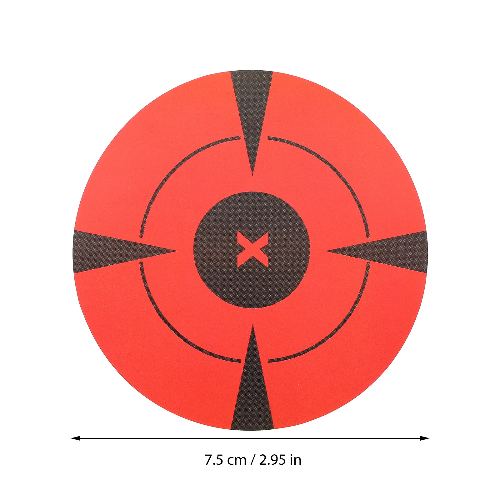 ملصقات بقعة الهدف، ملصقات إبداعية خفيفة الوزن وسهلة الحمل، ملصقات فلورسنت لأهداف الشارات الخارجية #5