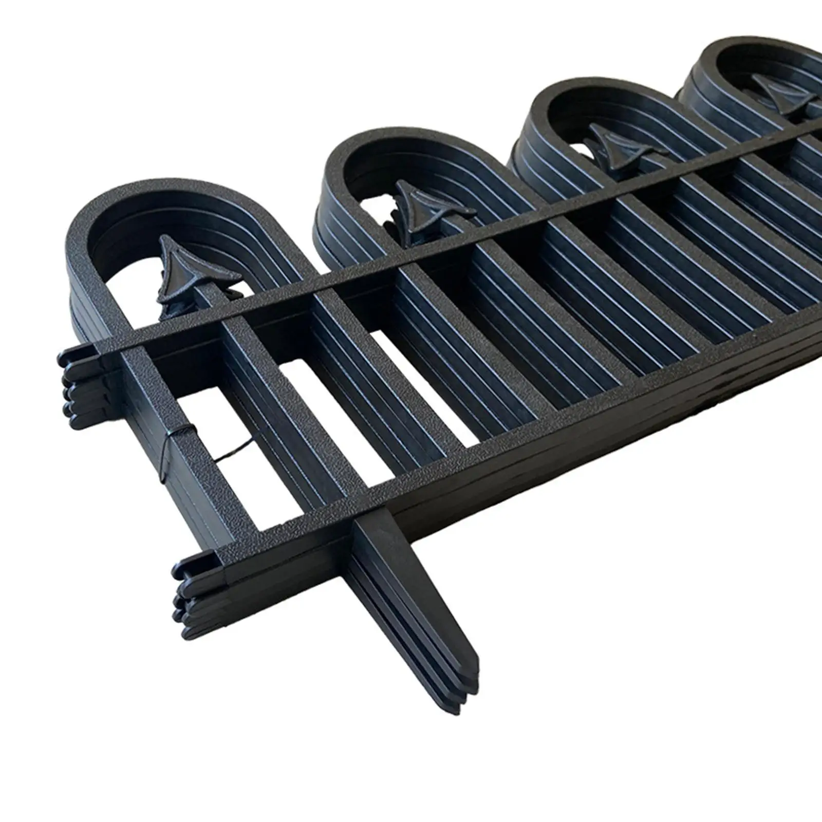5 Pieces Garden Edging Border Fence Border for Outdoor Garden Lawn Path